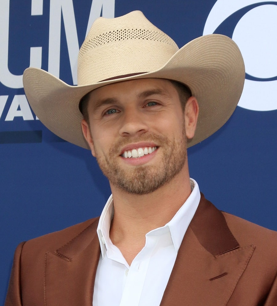 Country Singer Dustin Lynch With Beard