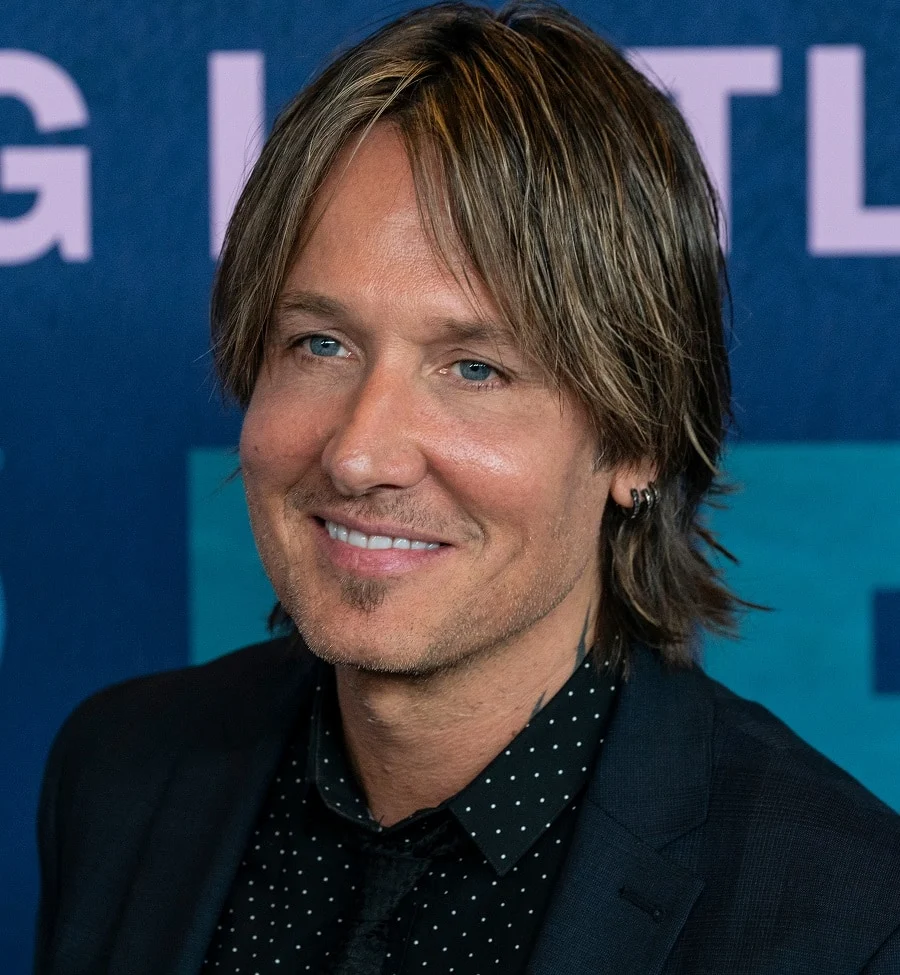 Country Singer Keith Urban With Beard