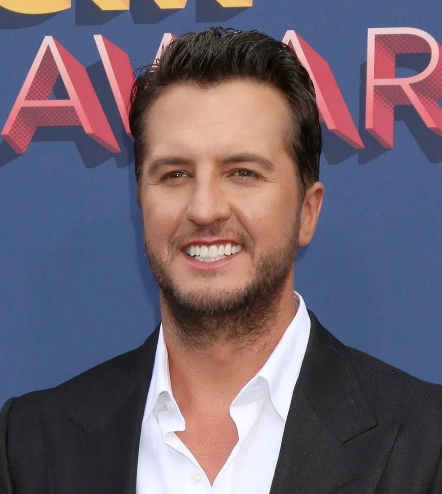 Country Singer Luke Bryan With Beard