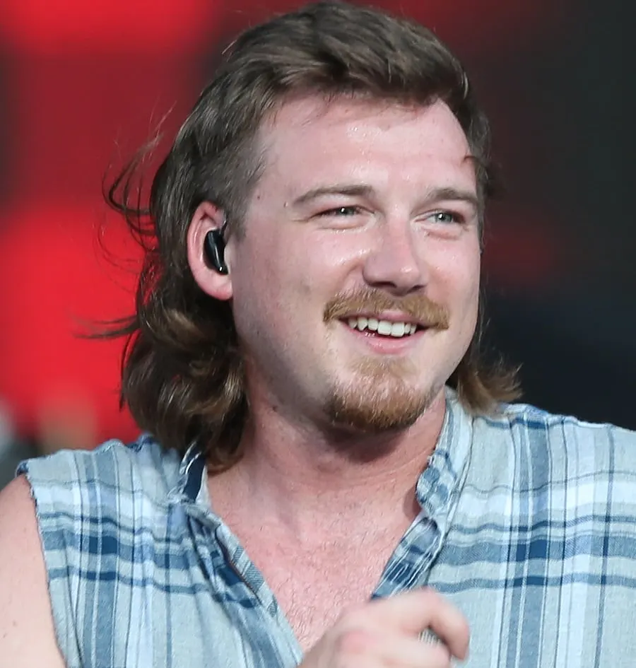 Country Singer Morgan Wallen With Beard