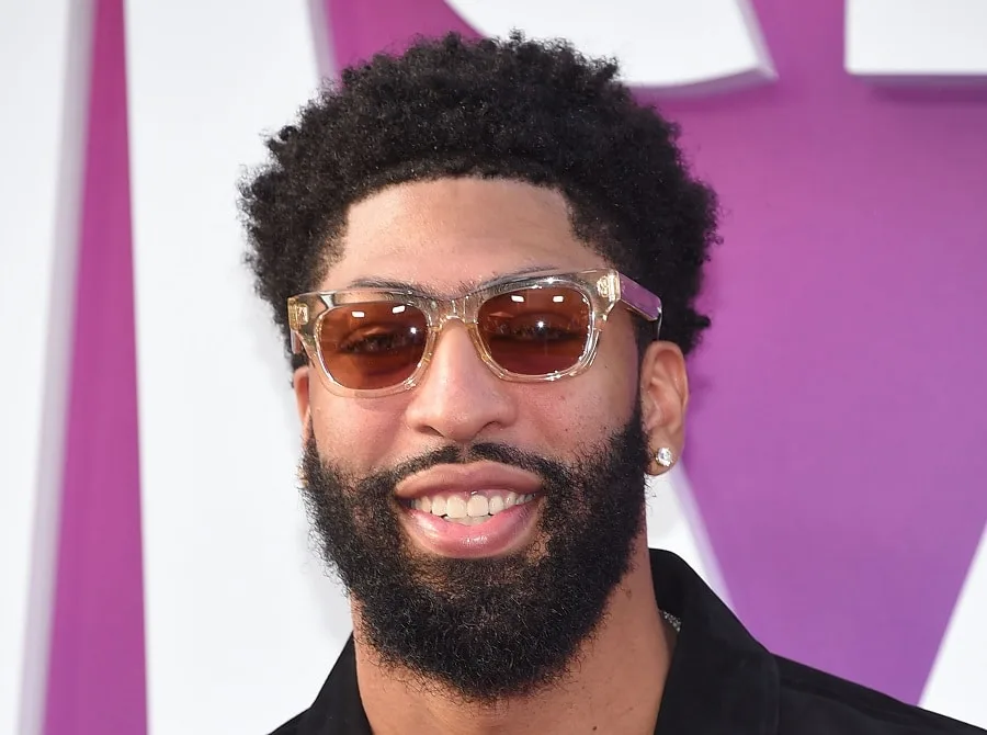 NBA Player Anthony Davis With Beard