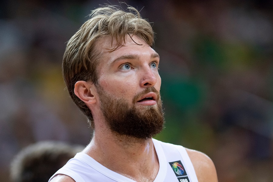 NBA Player Domantas Sabonis With Beard