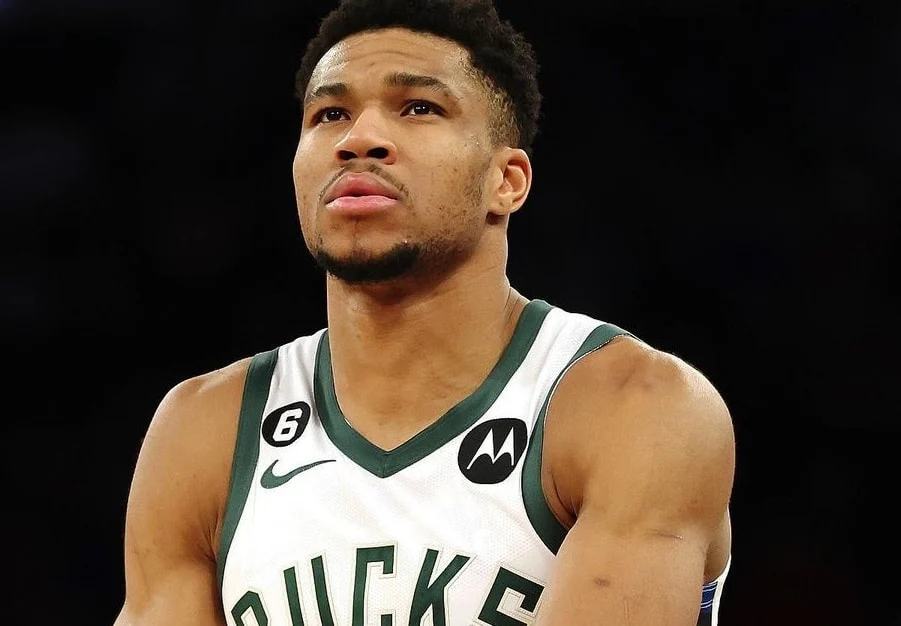 NBA Player Giannis Antetokounmpo With Extended Goatee