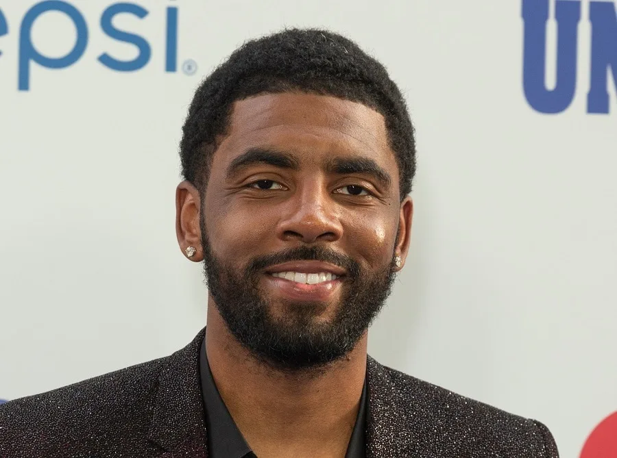 NBA Player Kyrie Irving With Beard