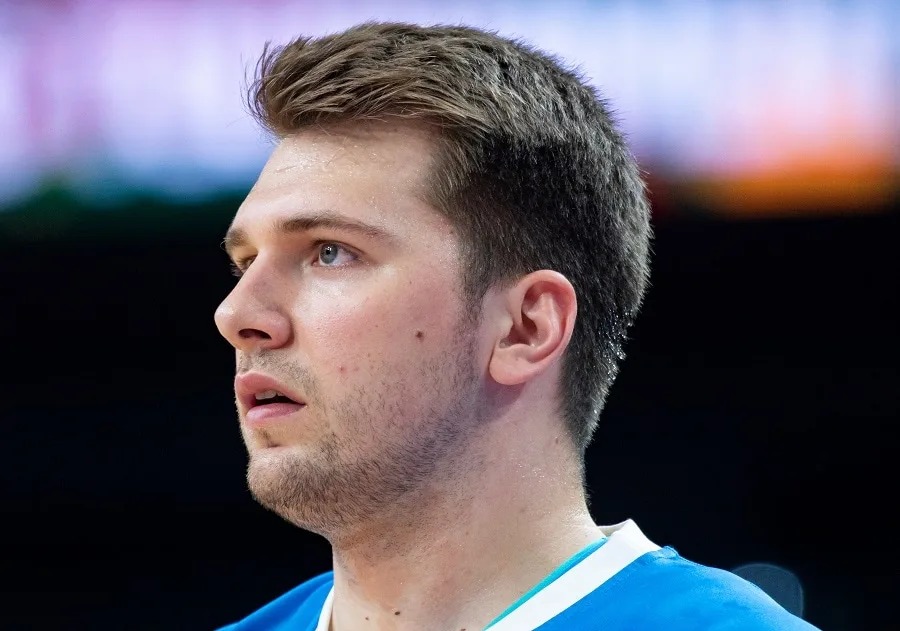 NBA Player Luka Doncic With Beard