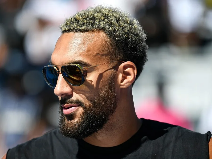 NBA Player Rudy Gobert With Beard