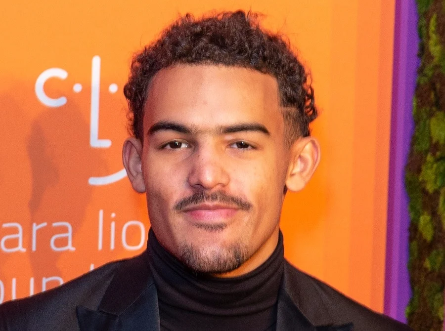 NBA Player Trae Young With Beard