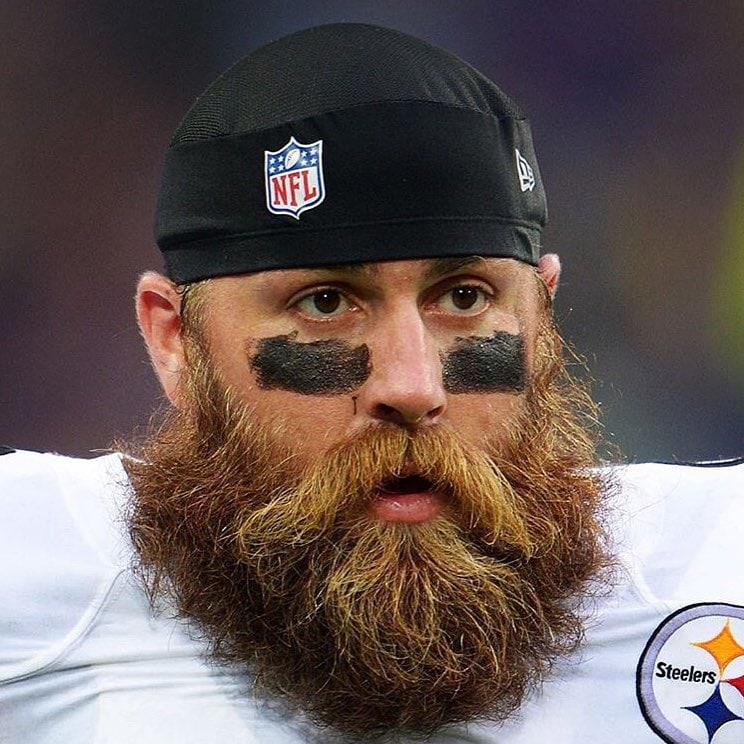 NFL Player Brett Keisel With Beard