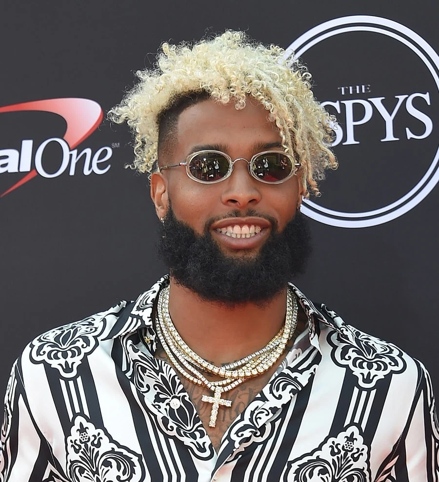 NFL Player Odell Beckham Jr With Beard