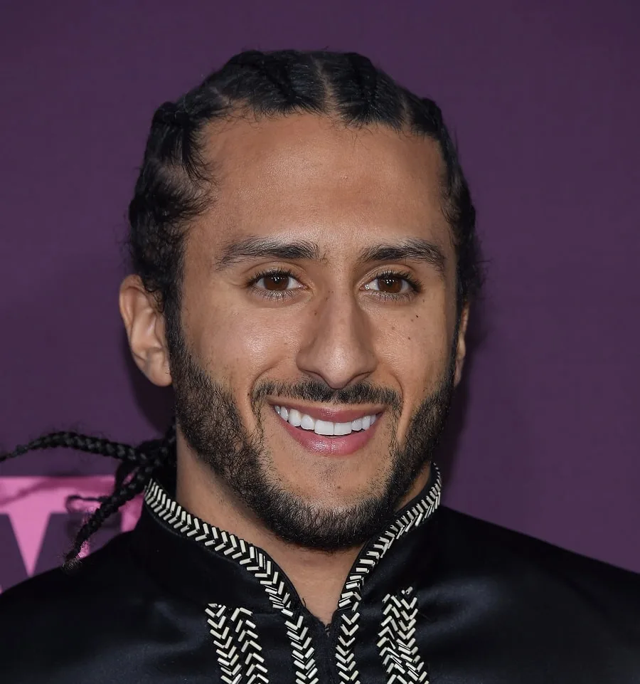 beard style by colin kaepernick