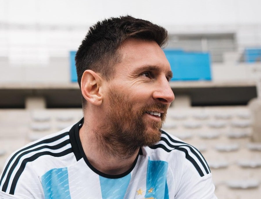 beard style by messi