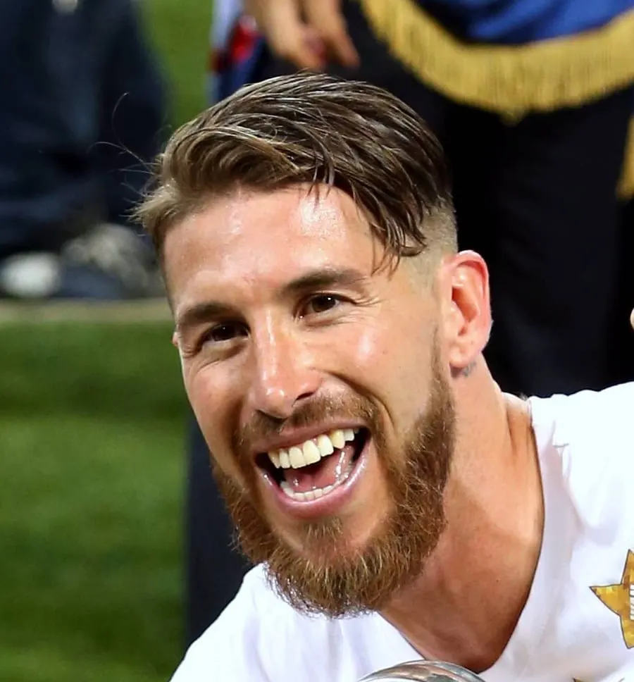 sergio ramos beard style of 2016