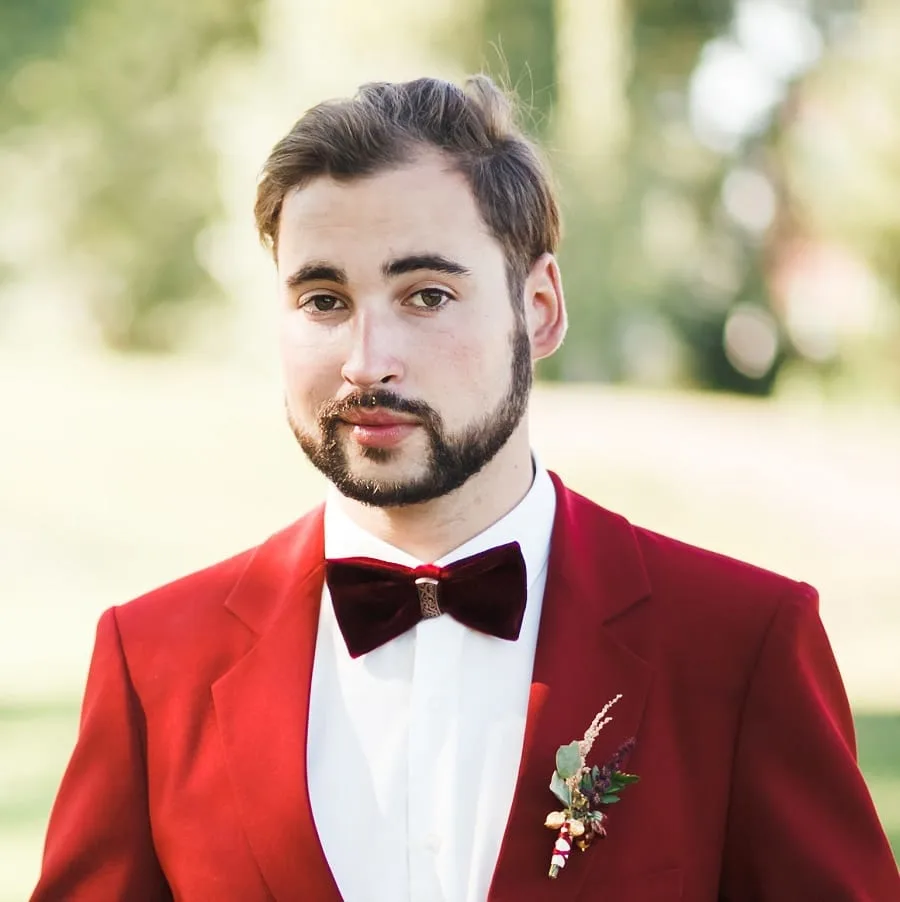 beard style for bridegroom