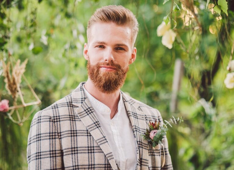 beard style for men in wedding