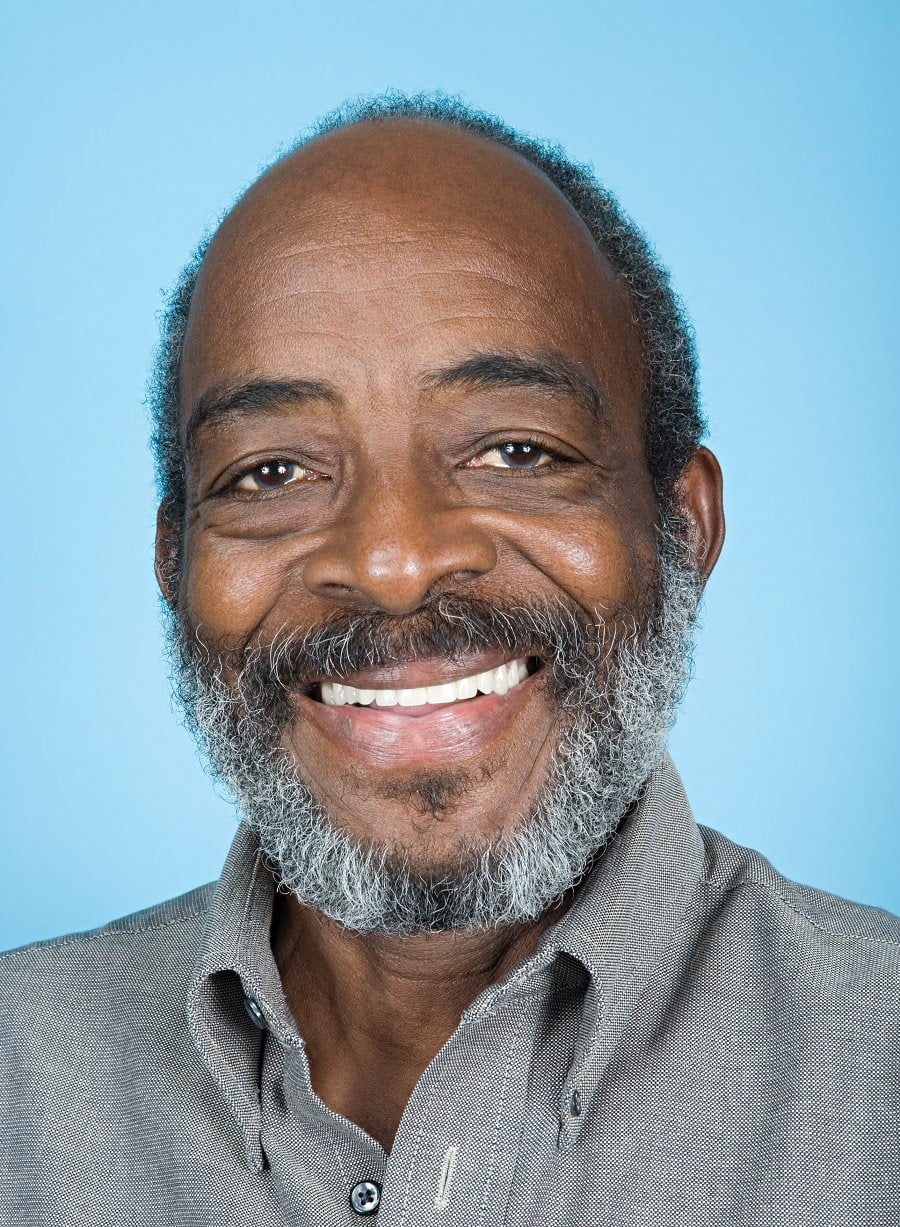 beard style for older black men