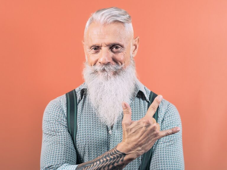 beard style for older men