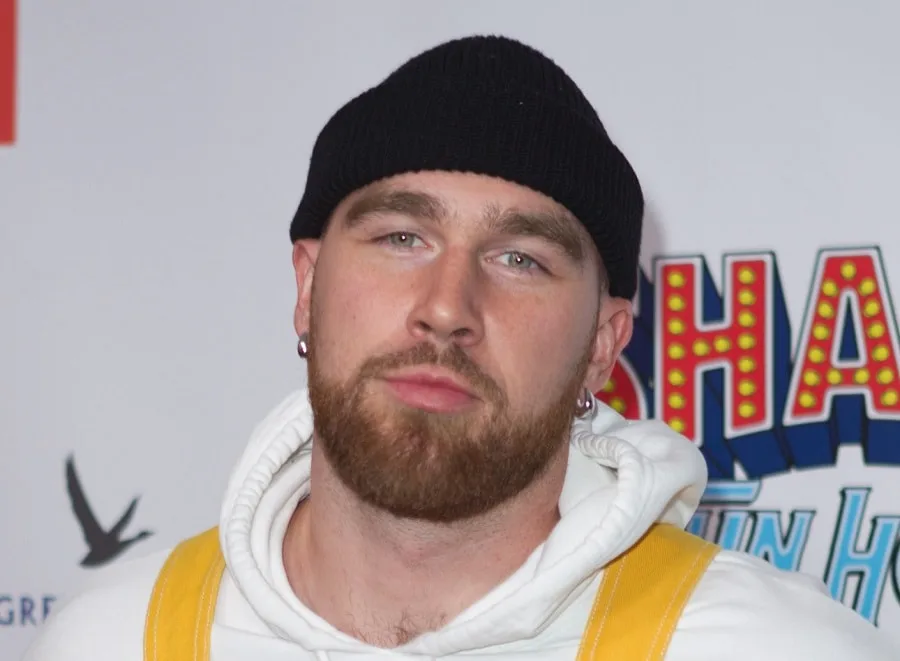 beard style of travis kelce