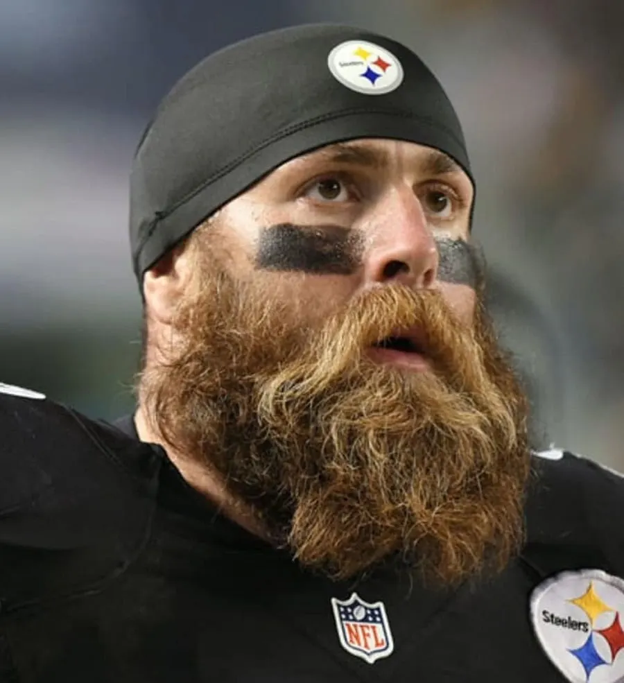 brett keisel's beard style