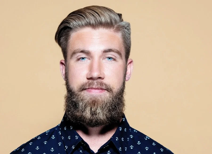 bushy beard for square face