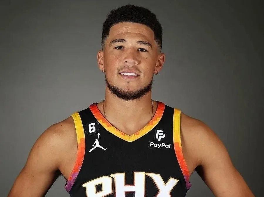 devin booker with balbo beard