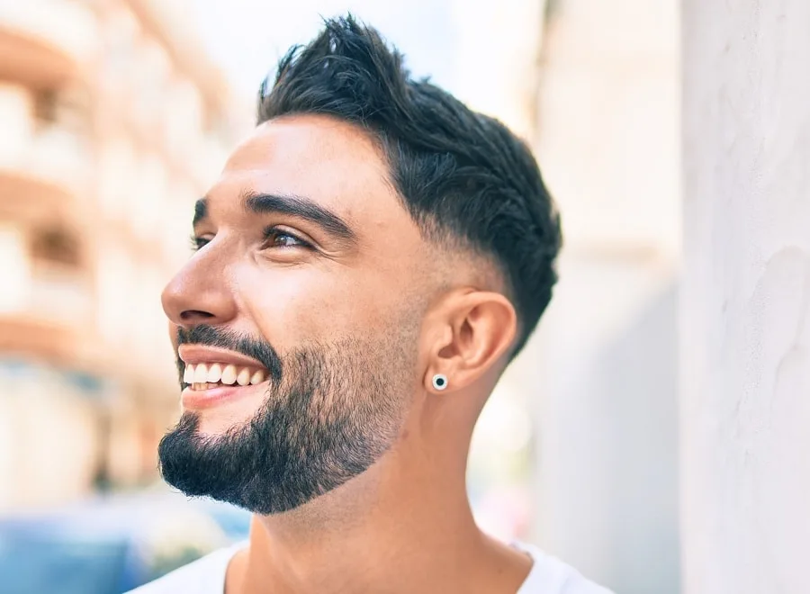 faded beard for square face