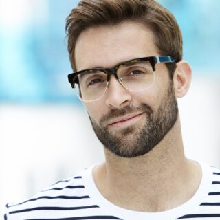 glasses with beard