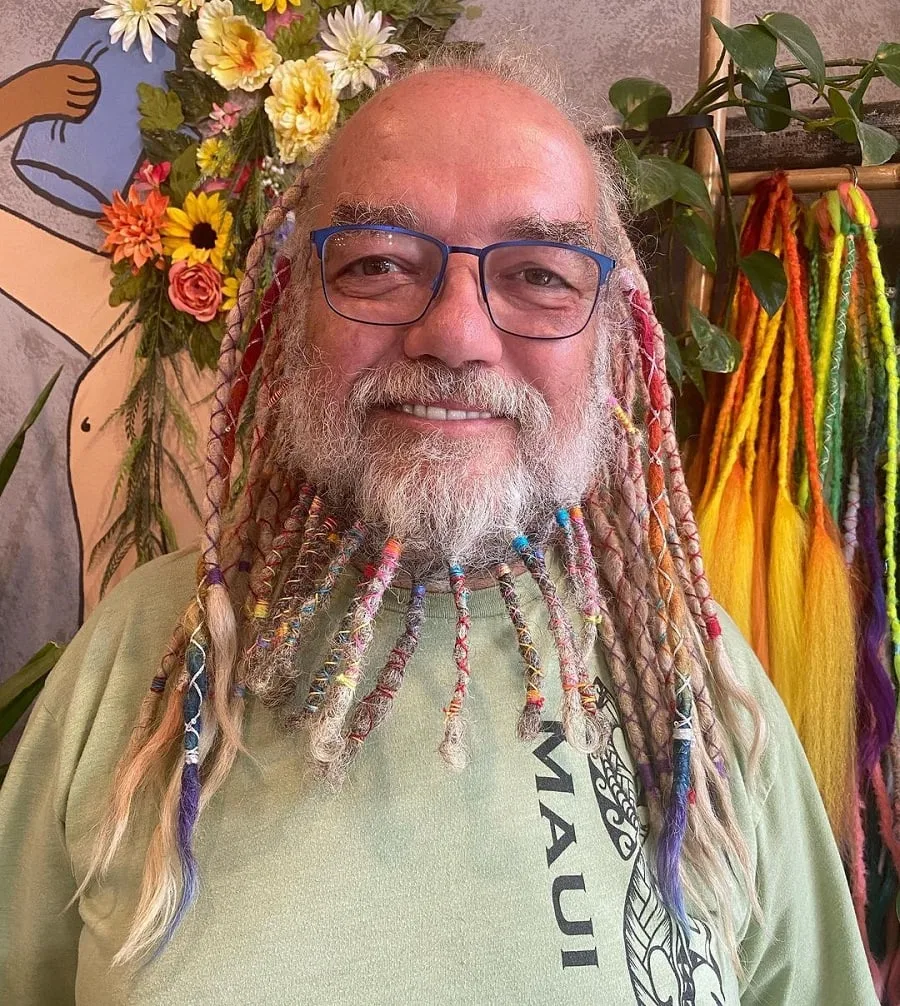 grey beard dread