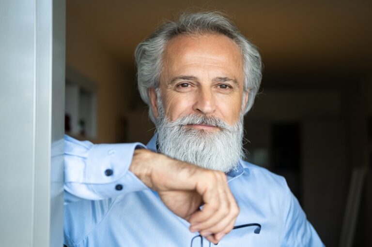 17 Modern Grey Beard Styles to Try in 2024
