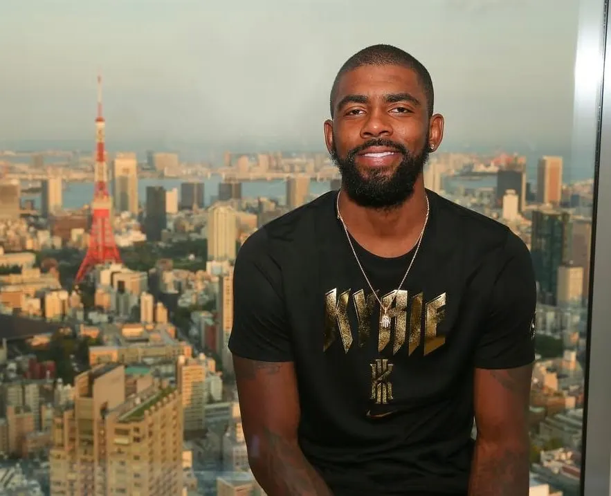 Kyrie Irving with full beard
