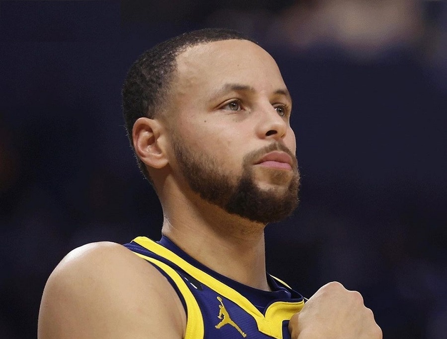 latest beardstyle by Steph Curry