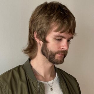 mullet with beard
