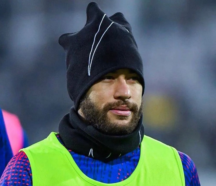neymar's latest beard style