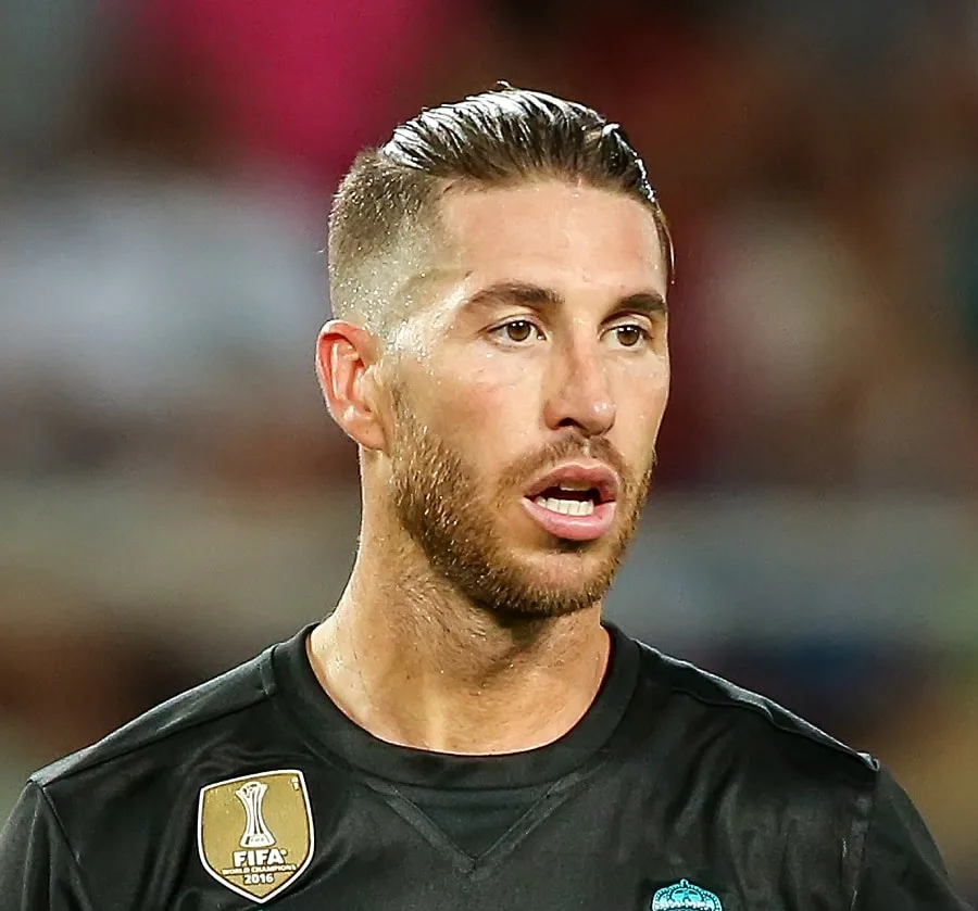 sergio ramos beard style of 2017