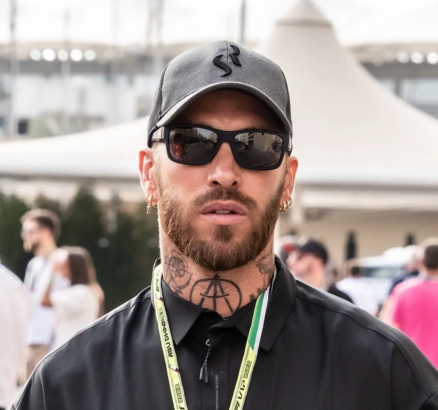 sergio ramos beard style of 2022