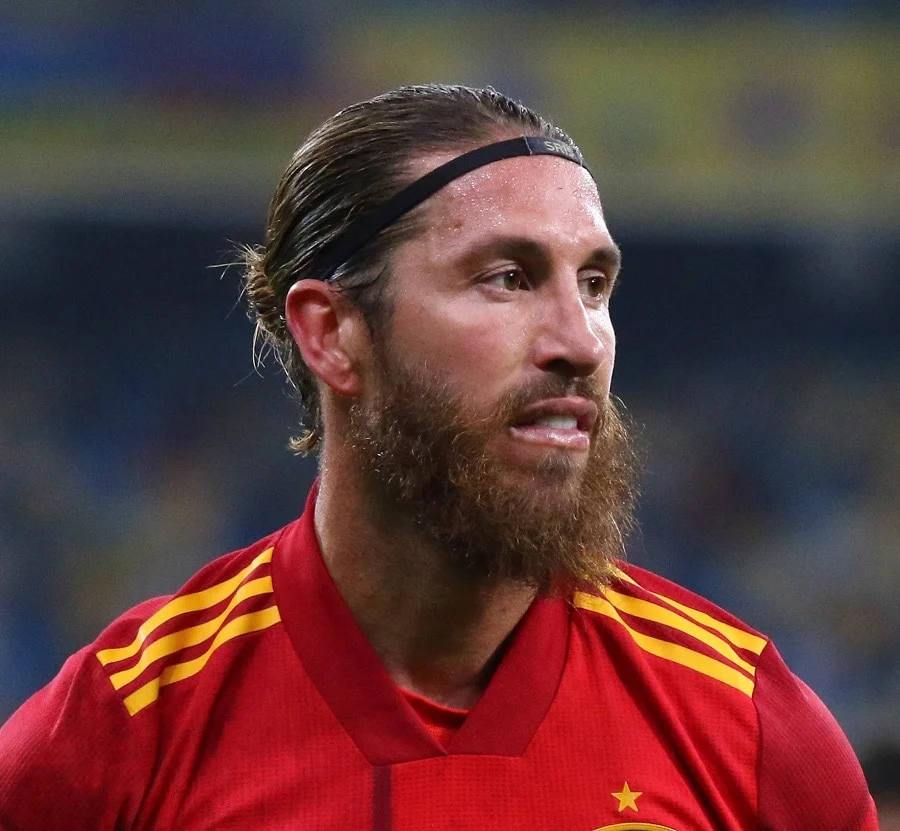 sergio ramos beard style of 2020