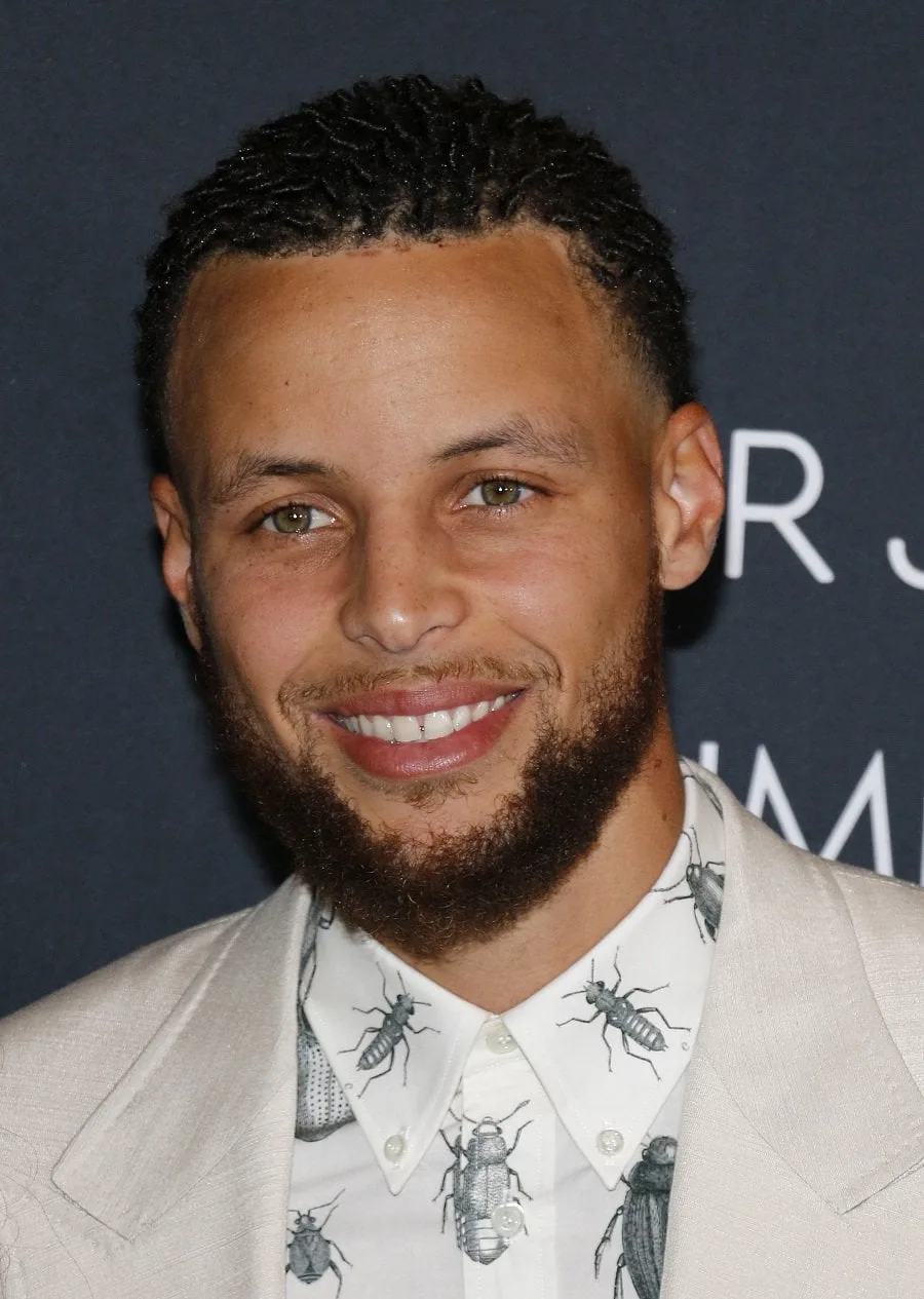 Stephen Curry beard of 2019