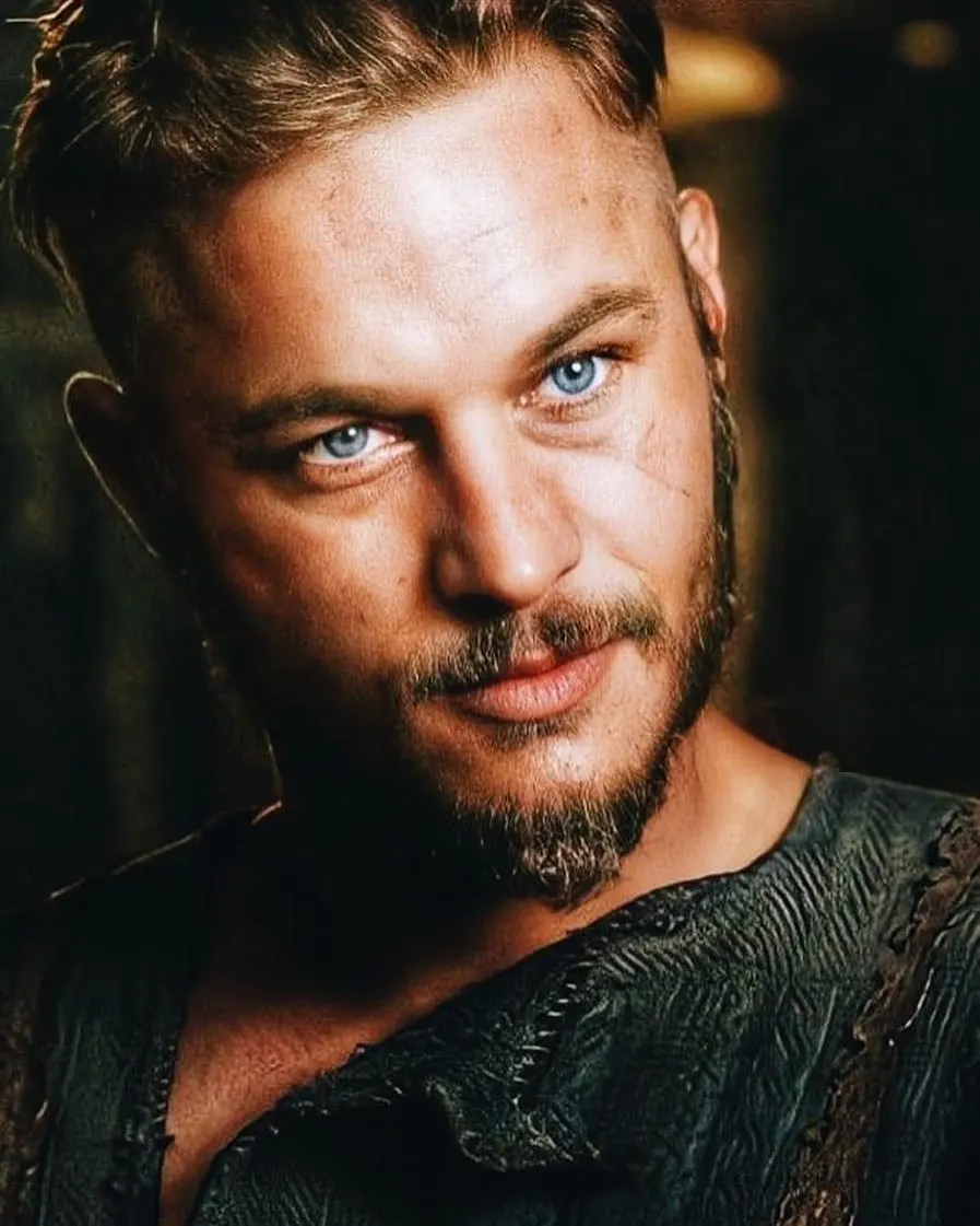 young ragnar with beard