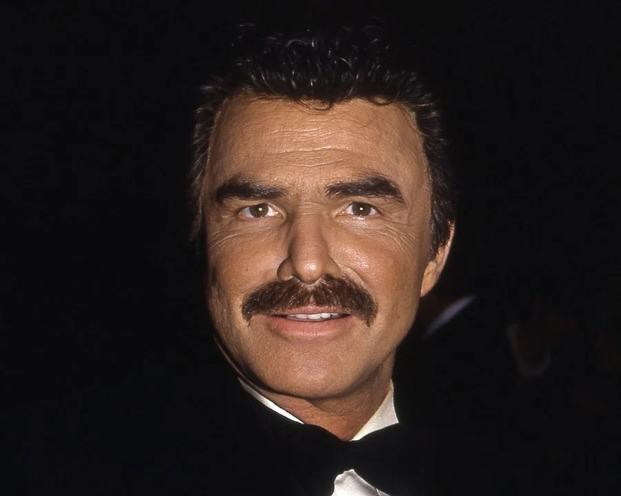 70s actor burt reynolds with mustache