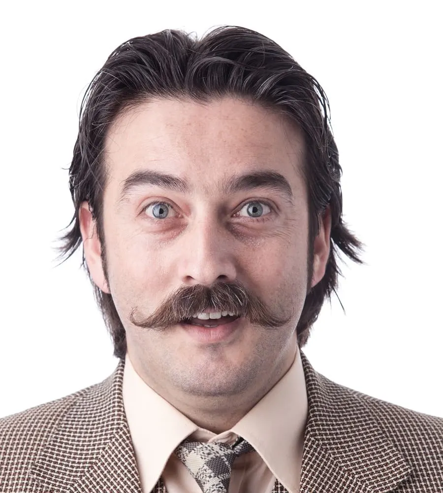 17 Nostalgic 90s Mustache Styles — Beard Style