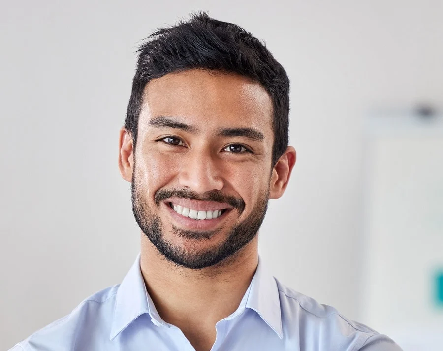 Filipino stubble beard