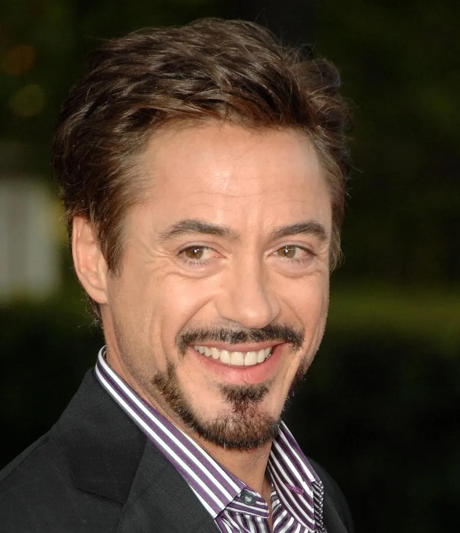 Robert Downey Jr anchor beard