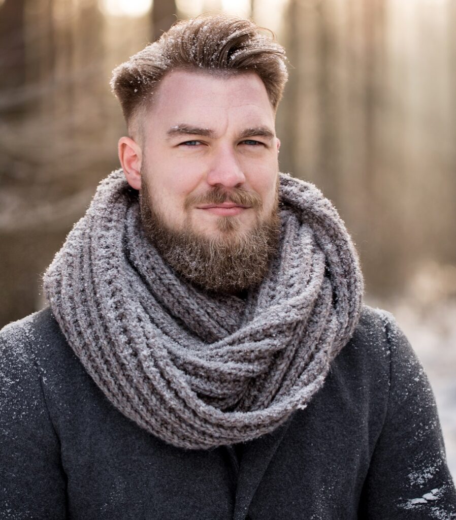 beard myth- beard keeps warm in winter