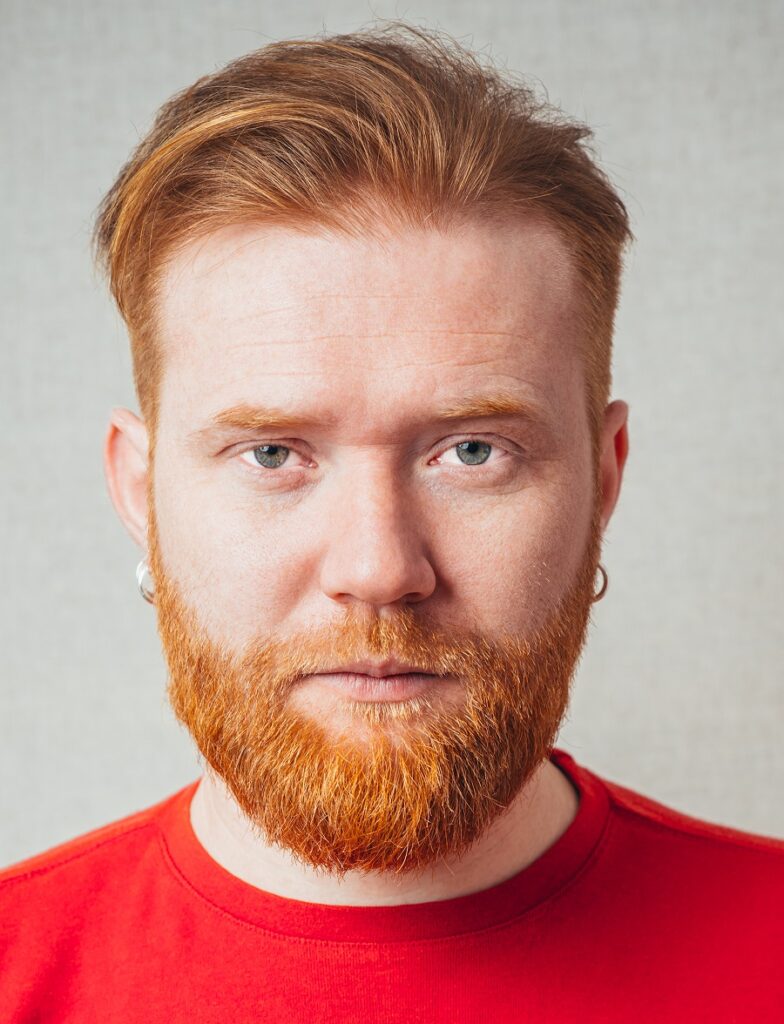 beard myth- redhead man will grow red beard