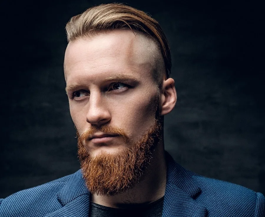 25 Best Blowout Haircuts With Beard In 2023 — Beard Style