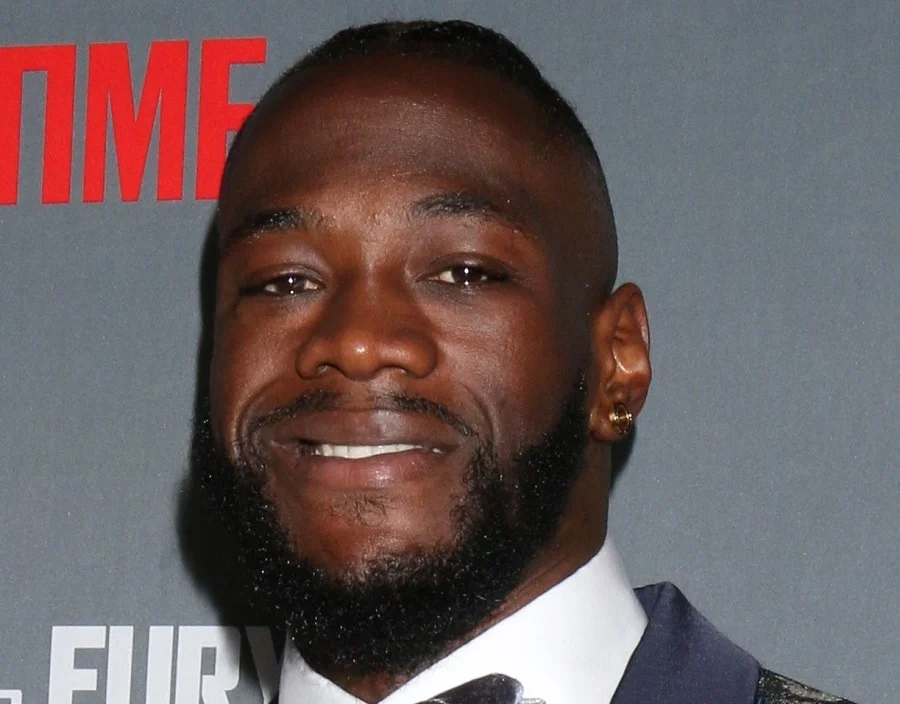 boxer Deontay Wilder with beard