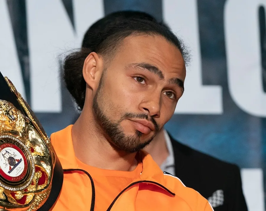 boxer Keith Thurman with beard