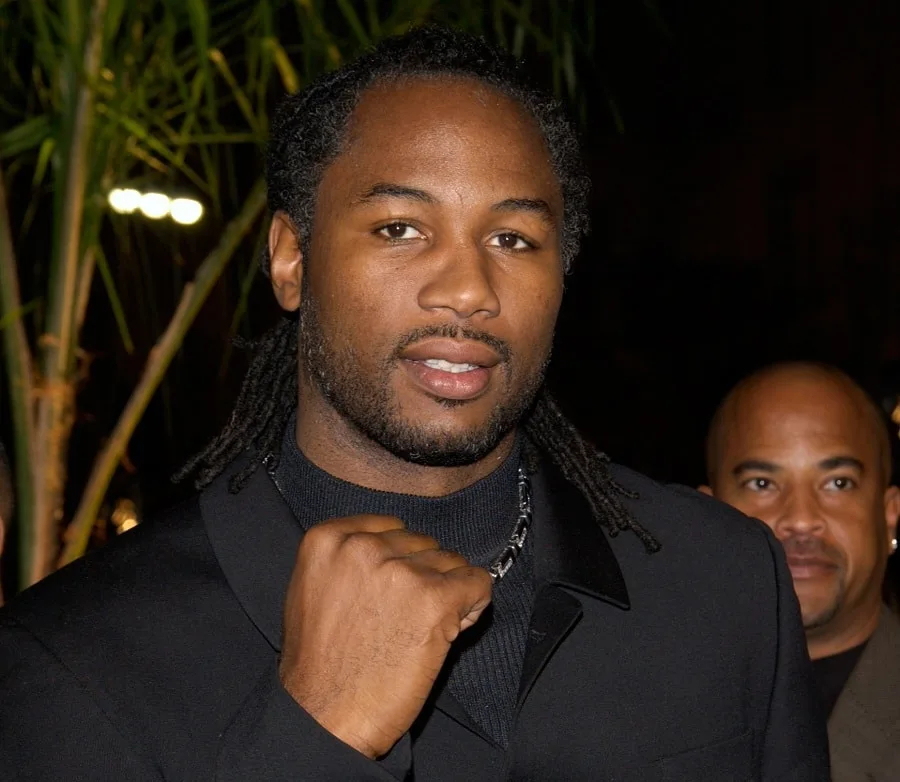 boxer Lennox Lewis with beard