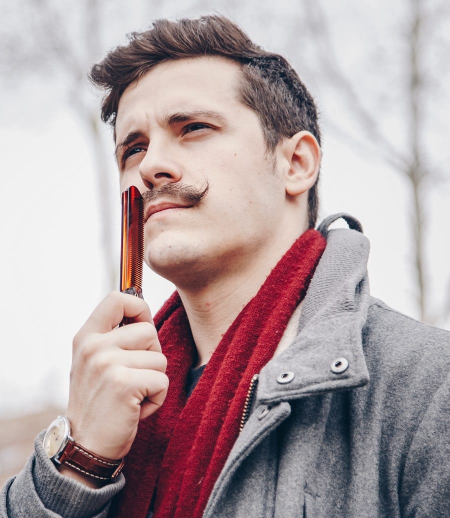 How To Comb Your Mustache The Ultimate Guide — Beard Style