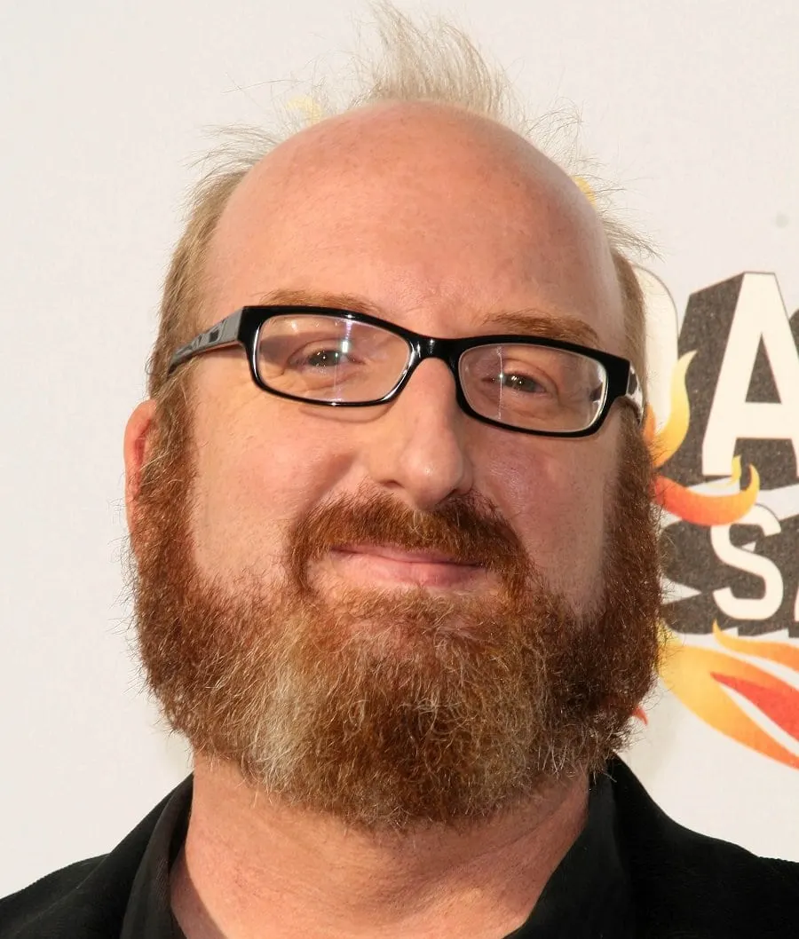 comedian Brian Posehn with beard