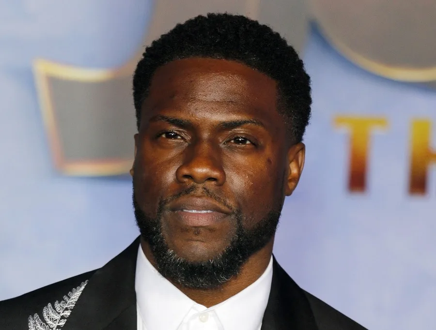 comedian Kevin Hart beard style